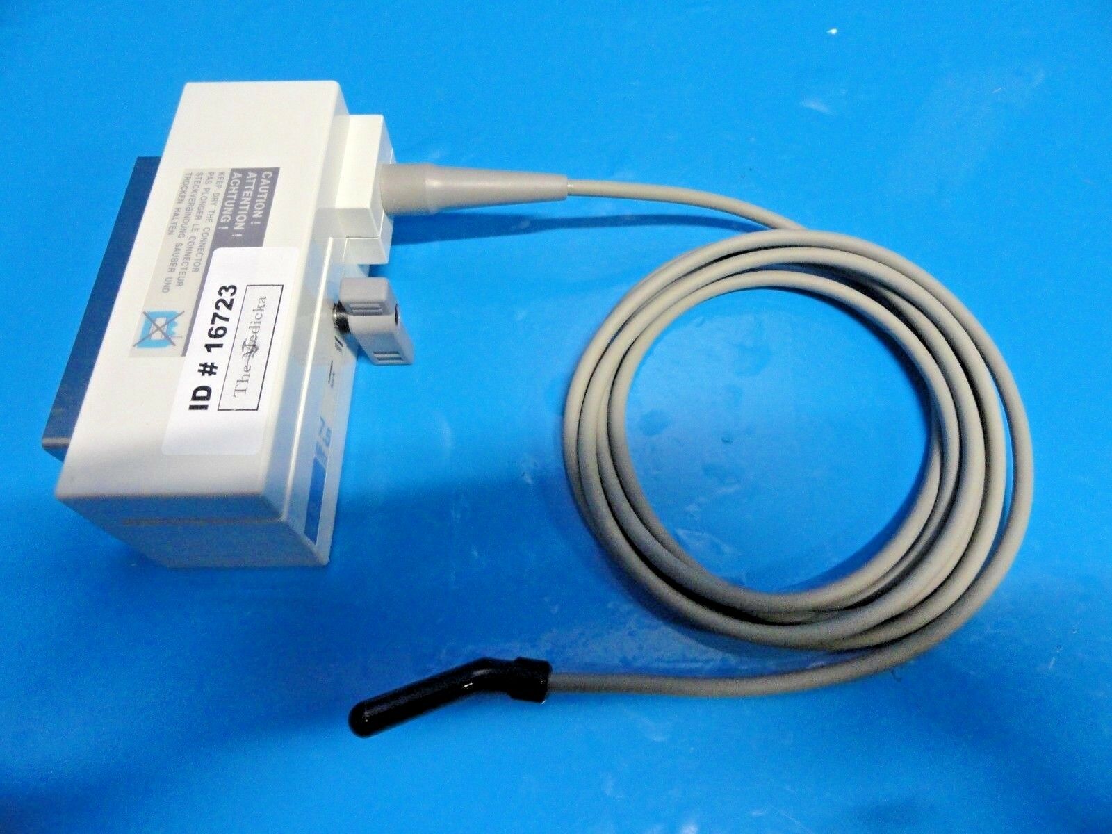 Biosound Esaote IOE13A 7.5 MHz Ultrasound Probe W/ Adpters & Probe Inlet ~16723 DIAGNOSTIC ULTRASOUND MACHINES FOR SALE