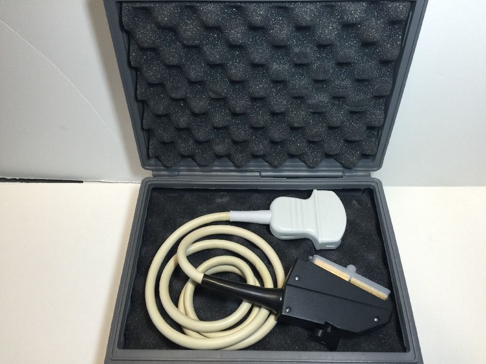 Acuson 3 C3 Needle Guide Ultrasound Transducer With Case DIAGNOSTIC ULTRASOUND MACHINES FOR SALE