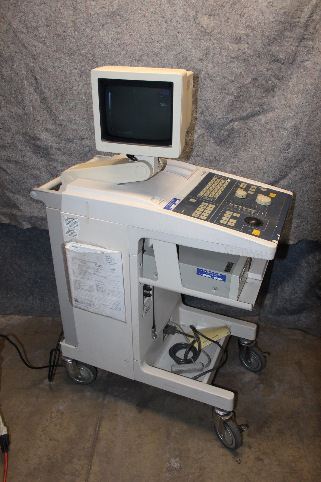 Aloka 620 DIAGNOSTIC ULTRASOUND SYSTEM W/ PROBES DIAGNOSTIC ULTRASOUND MACHINES FOR SALE