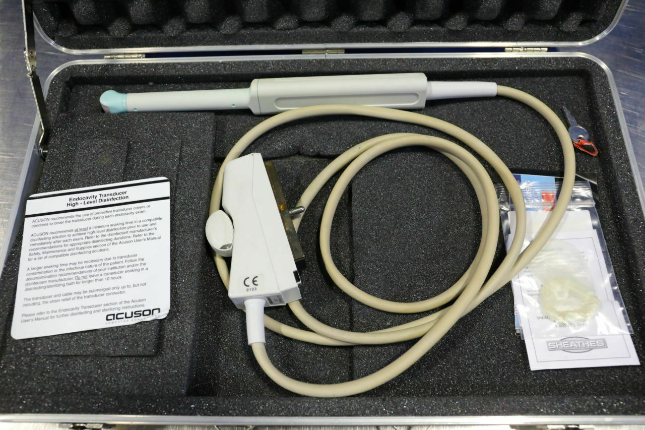 ACUSON EC7 Ultrasound Transducer WITH CASE DIAGNOSTIC ULTRASOUND MACHINES FOR SALE