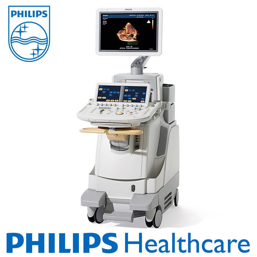 a medical machine with a monitor on top of it