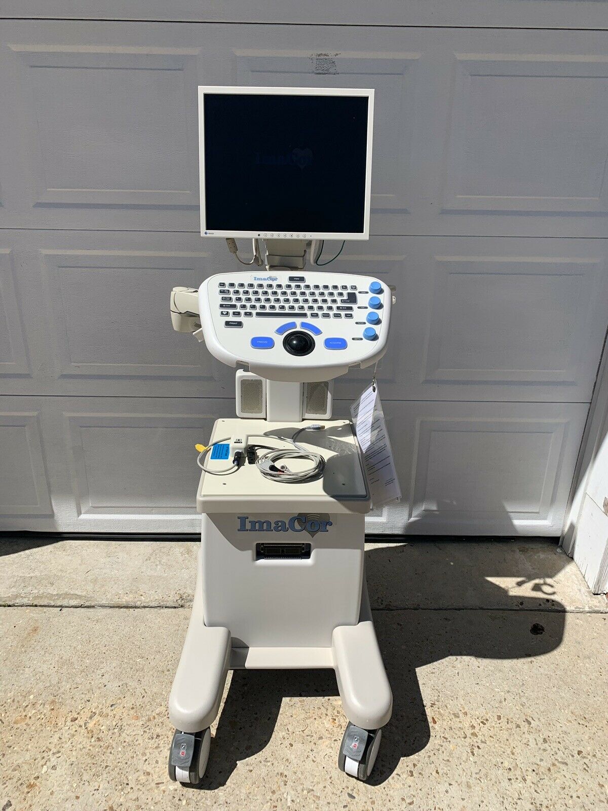 ImaCor Hemodynamic Ultrasound Machine Zura-1000 System w/ hTEE Software DIAGNOSTIC ULTRASOUND MACHINES FOR SALE