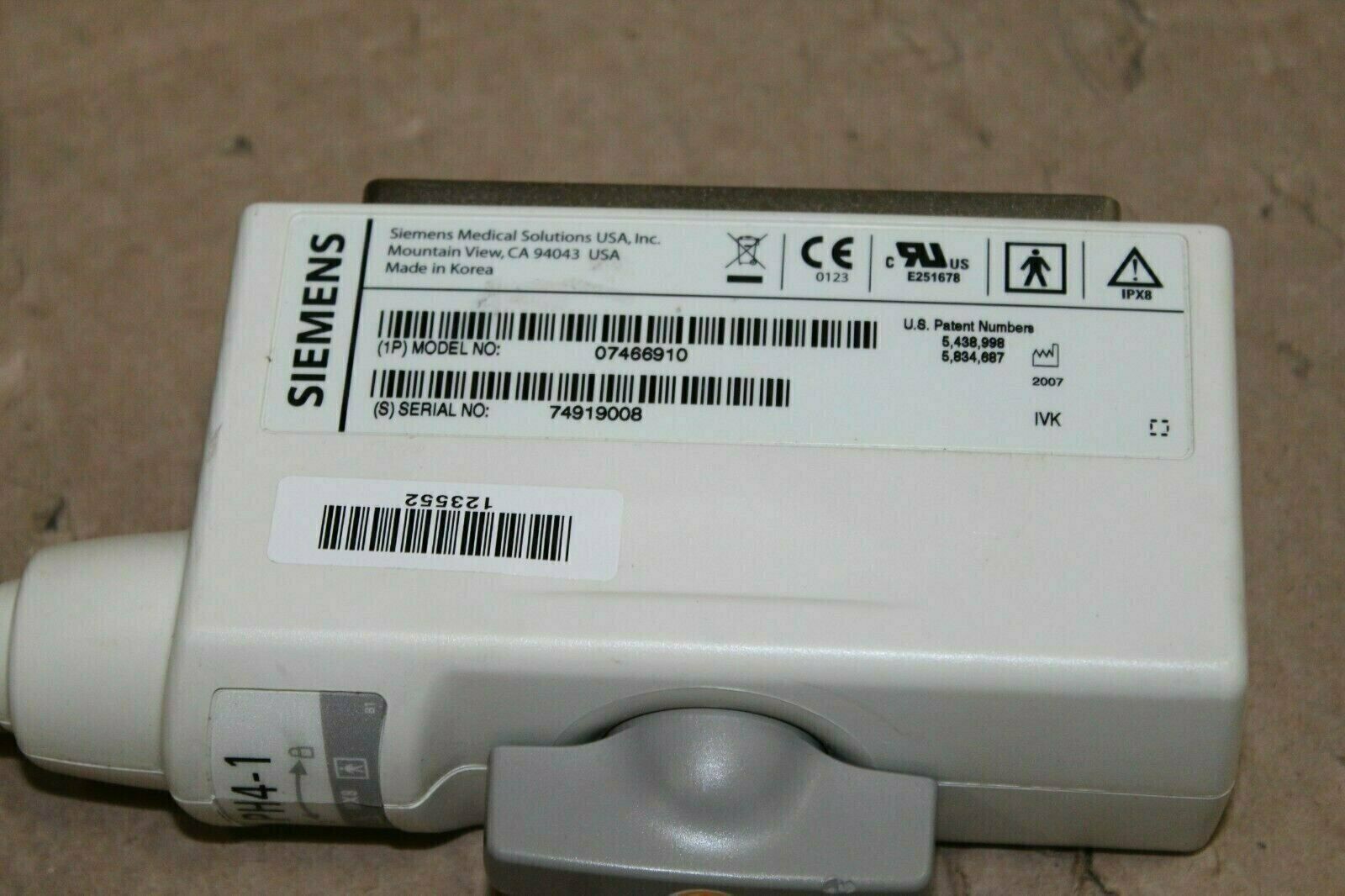 Siemens PH4-1 Ultrasound Transducer Probe DIAGNOSTIC ULTRASOUND MACHINES FOR SALE