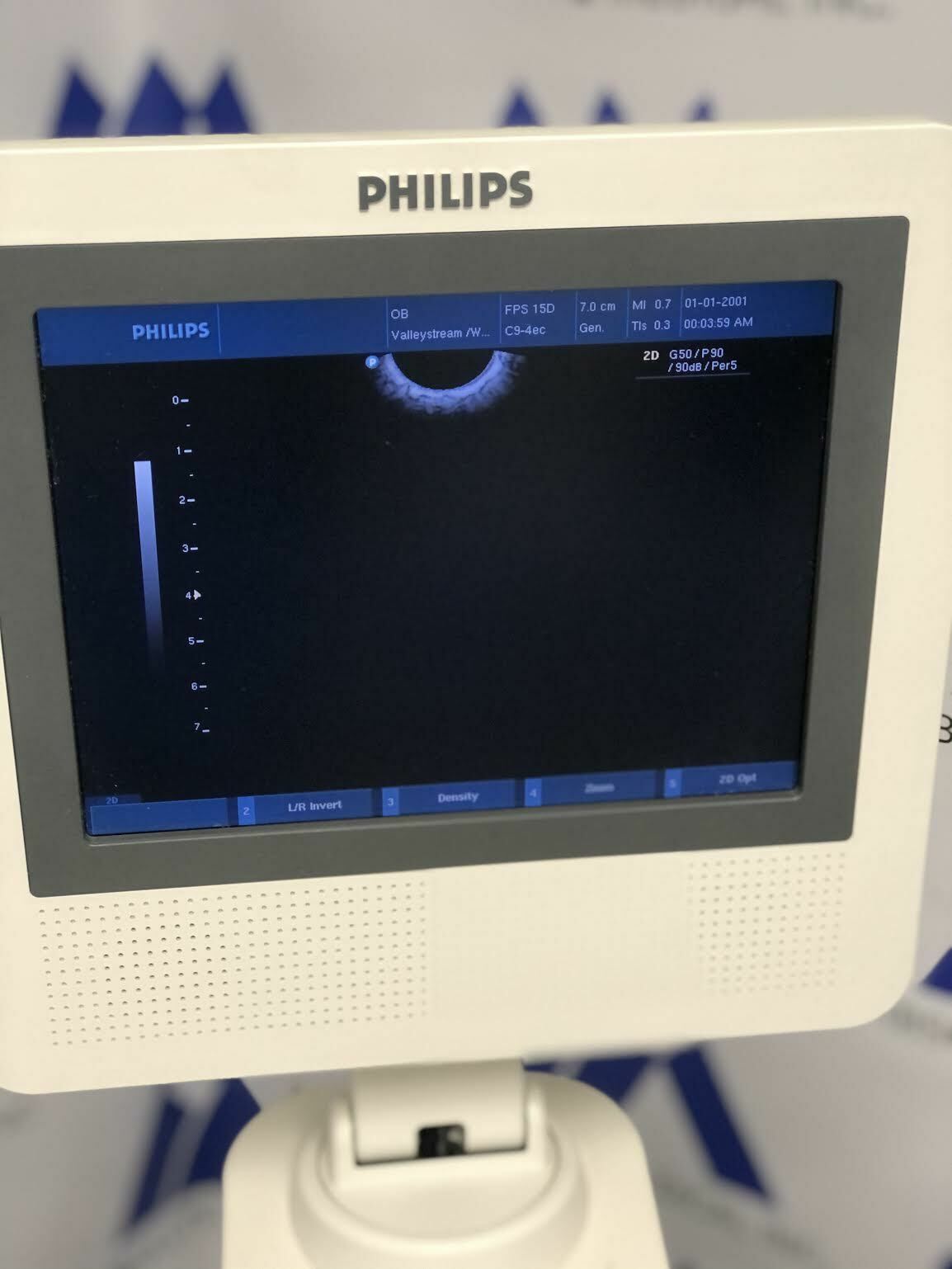 Refurbished Philips HD3 Ultrasound System with Abdominal, Vaginal Transducers / DIAGNOSTIC ULTRASOUND MACHINES FOR SALE
