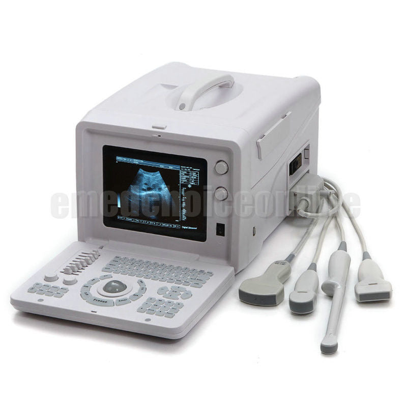 Top Digital Portable Ultrasound Scanner Device + Convex +Transvaginal Probes+ 3D DIAGNOSTIC ULTRASOUND MACHINES FOR SALE