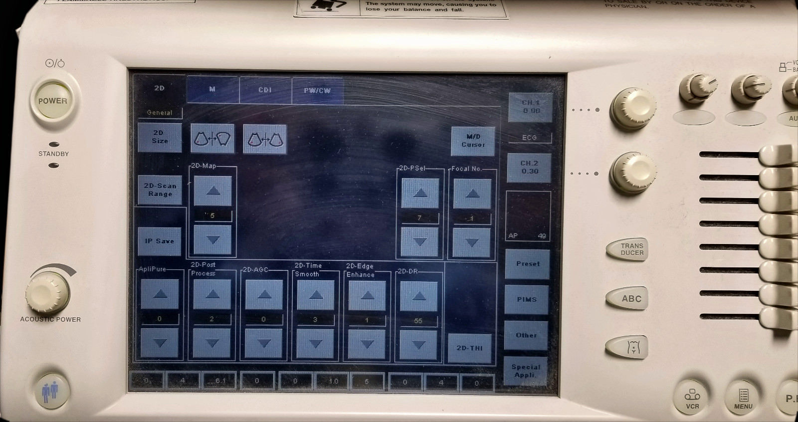 Toshiba Aplio SSA-770A CRT Ultrasound System DIAGNOSTIC ULTRASOUND MACHINES FOR SALE