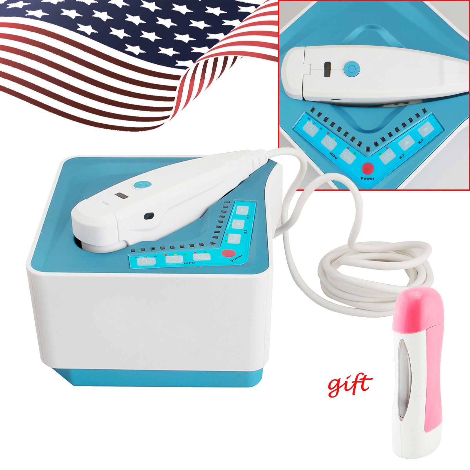 USA Lady Ultrasound Ultrasonic HIFU RF High Intensity Focused SKIN machine+gift 190891941206 DIAGNOSTIC ULTRASOUND MACHINES FOR SALE