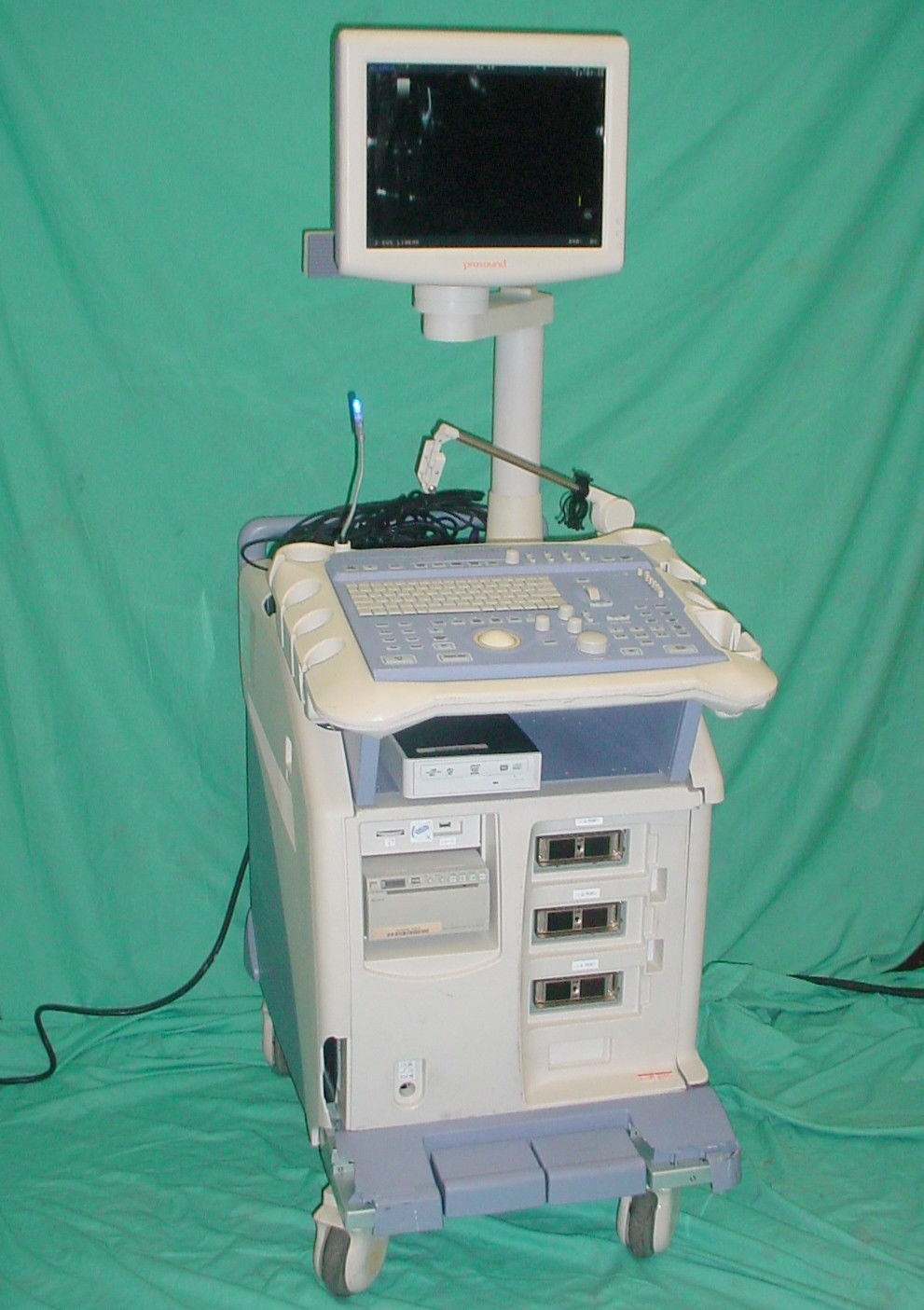 Aloka Prosound SSD-a5 sv Ultrasound System, Cart Based ~ No Probes DIAGNOSTIC ULTRASOUND MACHINES FOR SALE