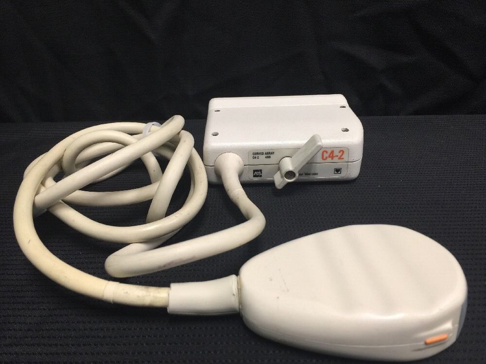 ATL C4-2 CURVED ARRAY ULTRASOUND TRANSDUCER / PROBE DIAGNOSTIC ULTRASOUND MACHINES FOR SALE