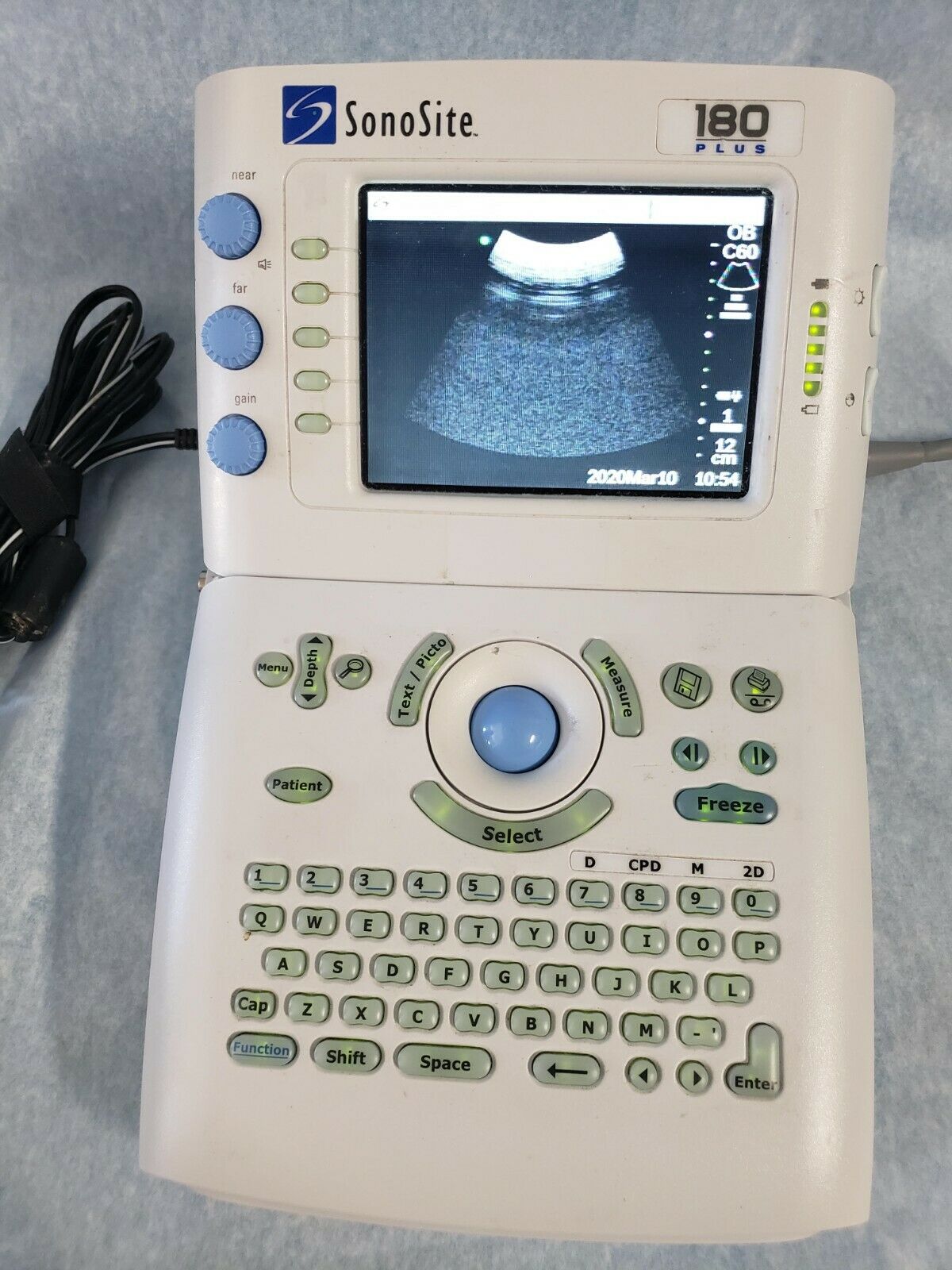 SONOSITE 180 PLUS ULTRASOUND MACHINE WITH 2 TRANSDUCERS DIAGNOSTIC ULTRASOUND MACHINES FOR SALE