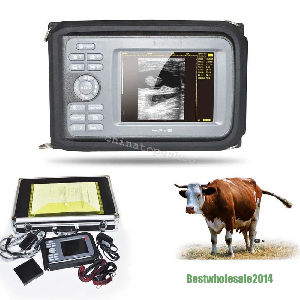 VET Digital Ultrasound Scanner Ultrasonic Machine Animal Rectal Probe  Case Sale DIAGNOSTIC ULTRASOUND MACHINES FOR SALE