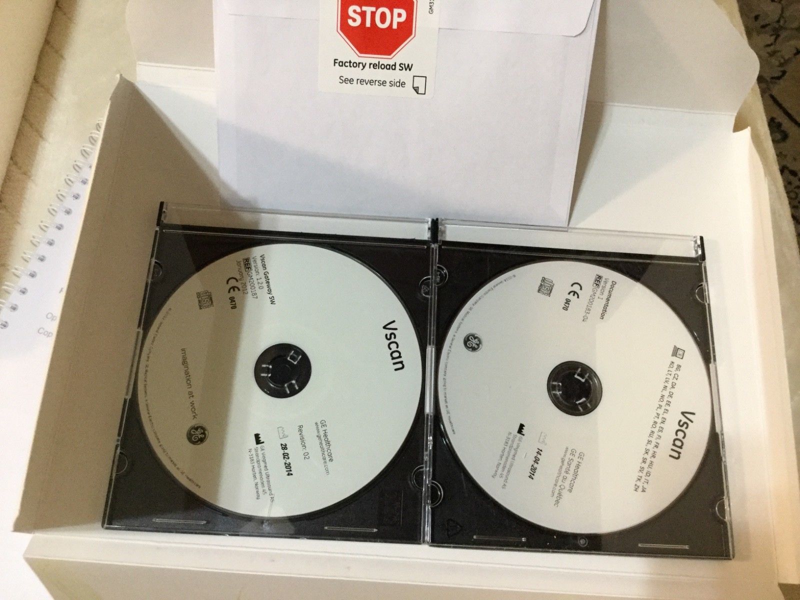 GE Vscan Ultrasound System Vscan Version 1.2 (1 EA) (GE Healthcare H45571CC) DIAGNOSTIC ULTRASOUND MACHINES FOR SALE