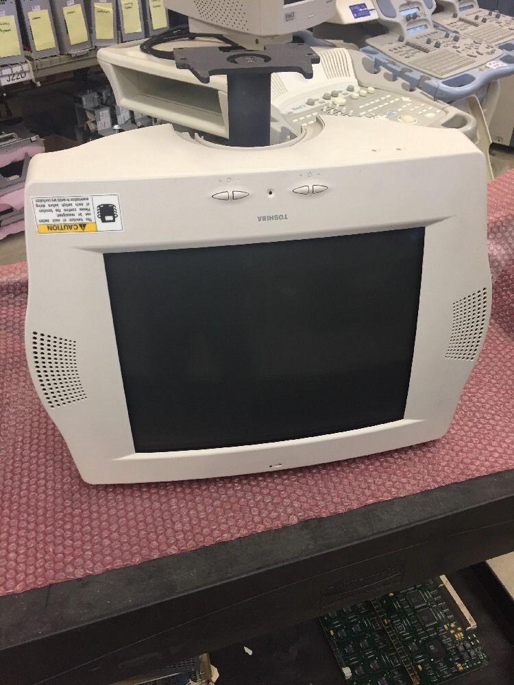 Toshiba  Aplio CRT Monitor Model Bsm31-2482E/C17601B/MCM1754TS Ultrasound CRT DIAGNOSTIC ULTRASOUND MACHINES FOR SALE