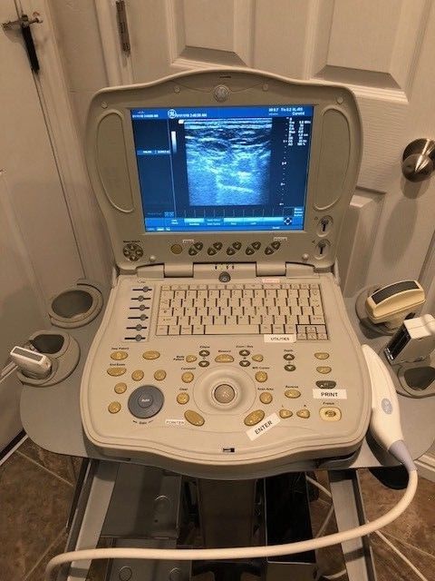 GE Logiq Book Portable Ultrasound  2004 DIAGNOSTIC ULTRASOUND MACHINES FOR SALE