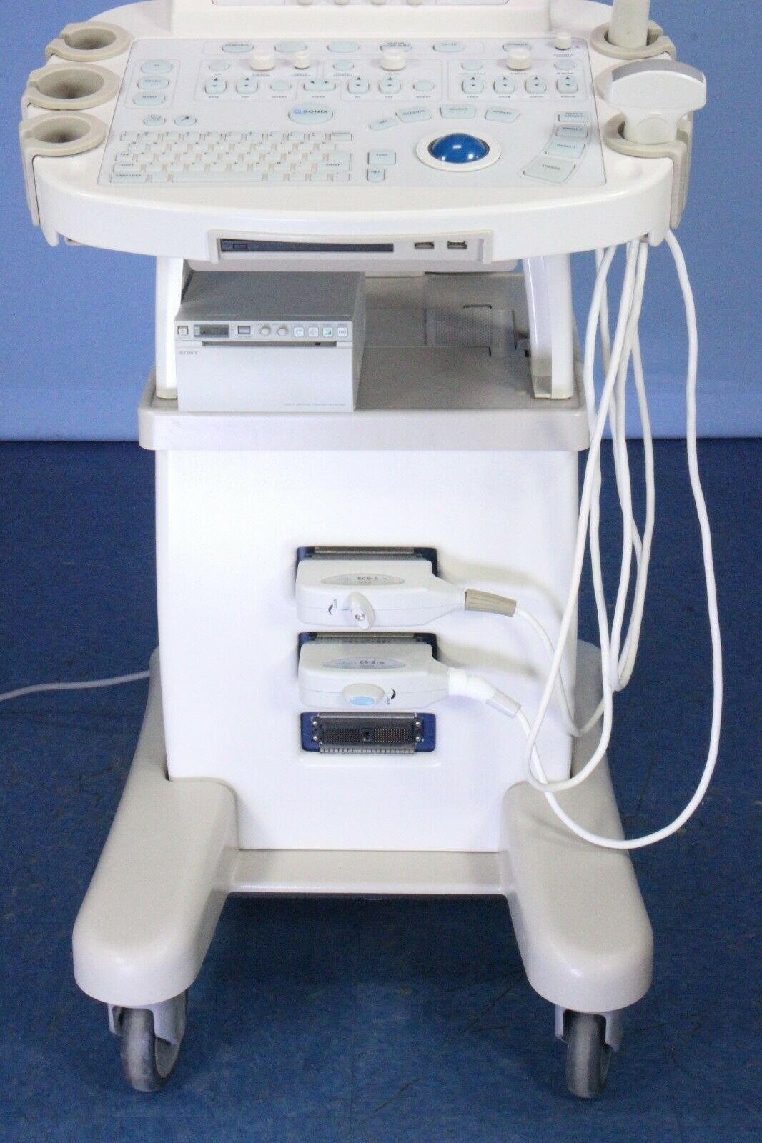 Ultrasonix Sonix OP Ultrasound with Two Probes, Printer, & Warranty!!  Tested!! DIAGNOSTIC ULTRASOUND MACHINES FOR SALE