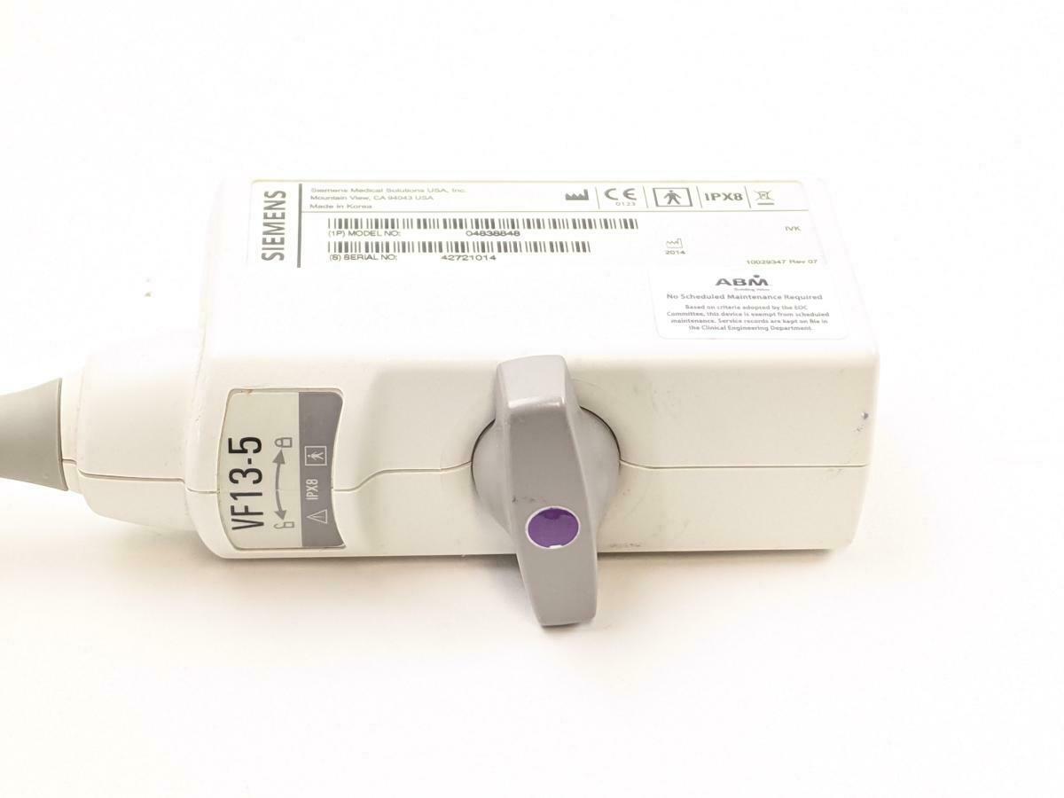 Siemens VF13-5 Ultrasound Transducer Probe 04838848 Mfg 2014 DIAGNOSTIC ULTRASOUND MACHINES FOR SALE