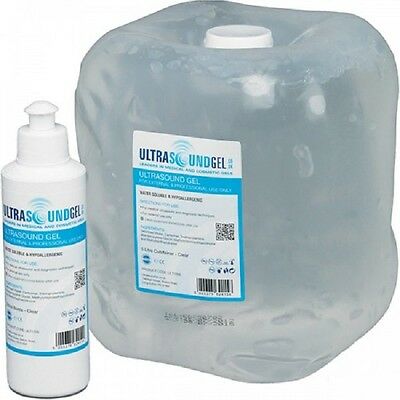 CLEAR Ultrasound Gel 5 LITER Jug, with a Dispenser Bottle NIB Factory Sealed DIAGNOSTIC ULTRASOUND MACHINES FOR SALE