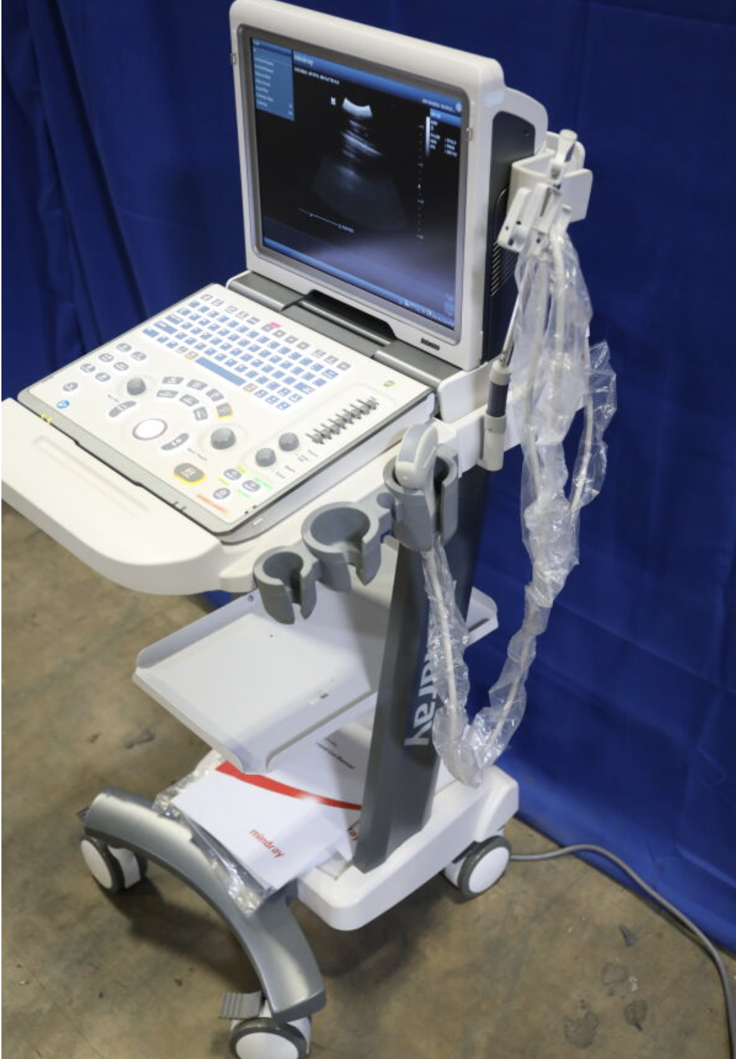 Mindray DP50 Ultrasound with Convex Probe 35C50EA and Cart Made 2018 DIAGNOSTIC ULTRASOUND MACHINES FOR SALE